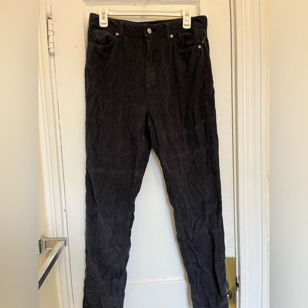 Urban outfitters black-gray corduroy jeans